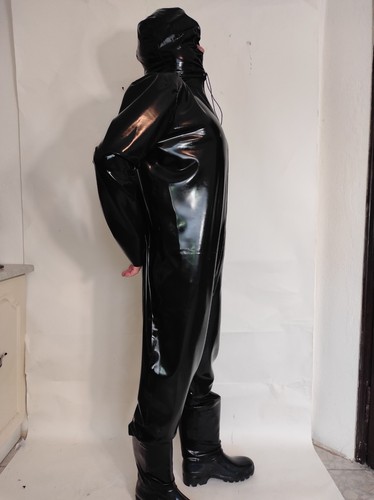 Latex gummi overall - latex, outfit