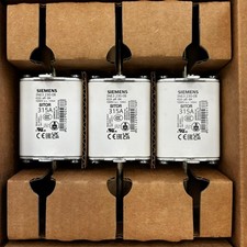 3x Siemens SITOR NH1 315A 3NE3