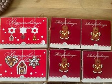 Hutschenreuther Baumanhänger Lebkuchen, Zimtsterne usw. 