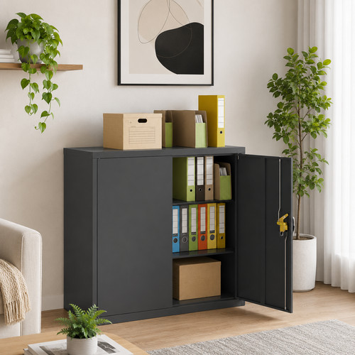 Aktenschrank stahl anthrazit - aktenschrank,