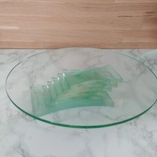 Plate etagere glasteller rund - etagere,