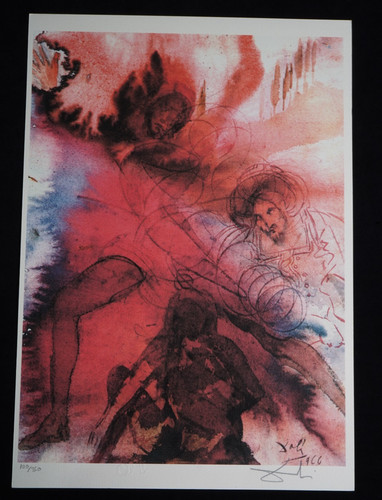 Salvador dali lithographie - salvador,