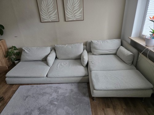 Ecksofa sitzer mit ottomane - 3-sitzer,