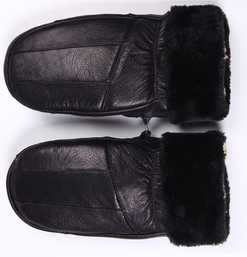 Herren damen schafsfell leder - herren,