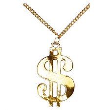 Goldkette Rapper Dollar Kette