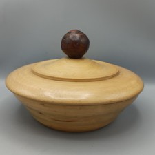 Vintage Holzdose mit Deckel