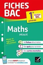 Maths spécialité, 1re