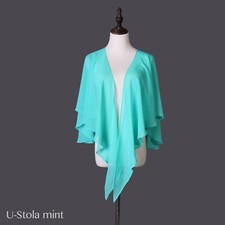 U-Form Stola Schal Jacke