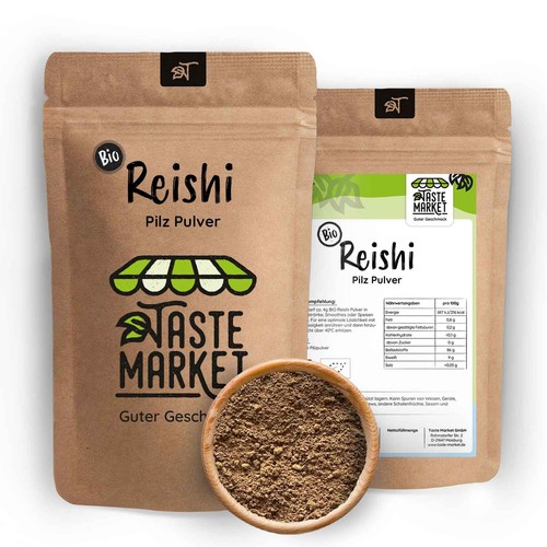 Reishi pulver bio pilzpulver - reishi,