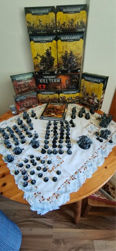 Warhammer 40k große ork armee - warhammer,