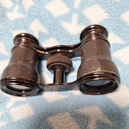 Opernglas vintage mit tasche - opernglas,