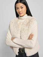 Milano Italy Damen Fellweste