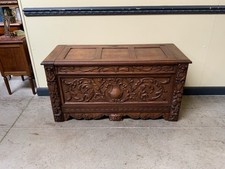 Antik - Truhe, Bank,  Schuhschrank,  - Neorenaissance - Lieferung möglich!