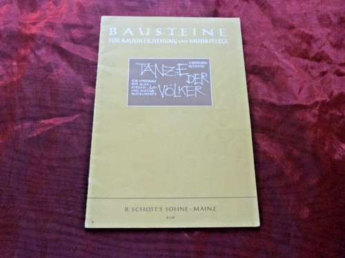 Tänze der völker - tÄnze, eberhard
