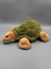 Kuschelwuschel Karstadt XL Schildkröte grüner Panzer Stofftier Plüsch 45 cm