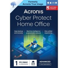Acronis Cyber Protect Home Office Advanced, 1 Gerät - 1 Jahr + 50 GB Cloud