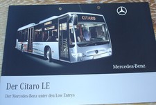 Mercedes-Benz Prospekt "Der Citaro LE" + techn. Daten - 2010 bus brochure