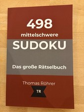 NEU: 498 mittelschwere Sudoku