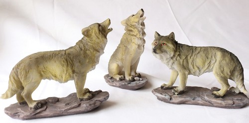 Deko figur wolf wölfe - figur,