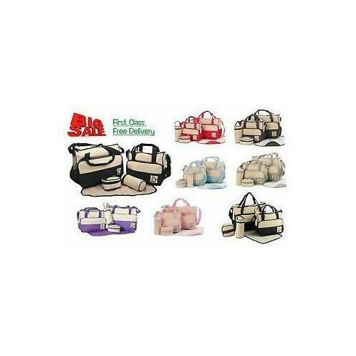 5tlg baby wickeltasche set - wickeltasche,