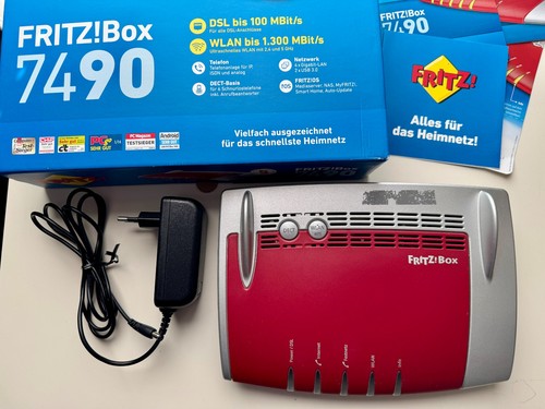 Fritzbox 7490 inkl - fritzbox,