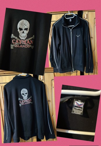 Glitzer trigema sweatjacke - glitzer,