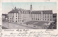 AK-München-Vincentinum-Senioren- & Pflegeheim-gegründet 1857-gel. 1904