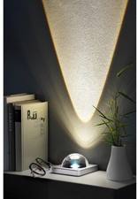 Adot AM5  Projektor Lampe Leuchte Raum & Fensterbeleuchtung  Silber,Top!!!