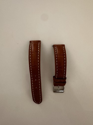 Breitling leder armband 18mm - leder,