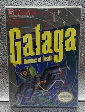 Galaga Demons Of Death Nintendo NES mit Handbuch Retro NTSC 1988 #0439