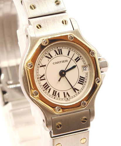 Cartier santos octagon ref - cartier,