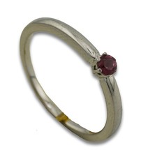 Damen Gold Ring 585 14 Kt Weißgold Goldring Damenring Gr. 55 Edel Wert 450,-