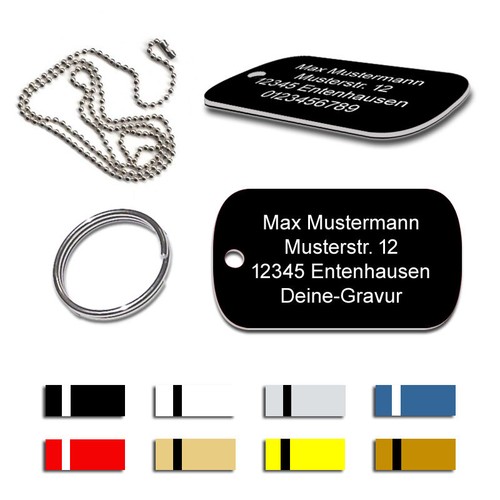 Erkennungsmarke dog tag - dog,