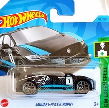 HOT WHEELS 158/250 - JAGUAR I-PACE eTROPHY- HW GREEN SPEED 9/10 - B6