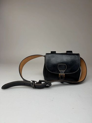 Vintage courreges leather belt - leather,