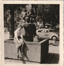Vintage Foto junge Frau am