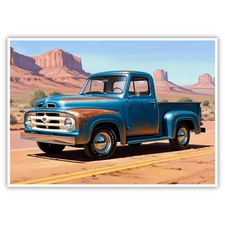 Fahrzeug Auto A4 Kunstdruck