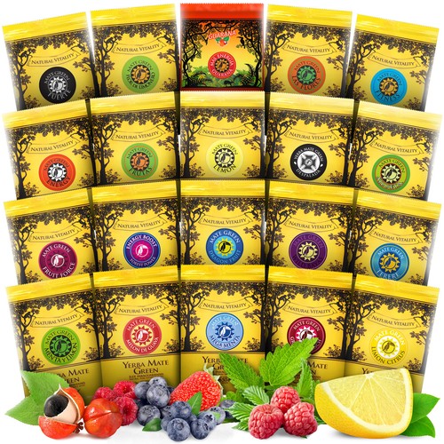 Yerba mate tee set 20x50g - set,