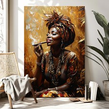 Leinwand Bild Kubanische Frau