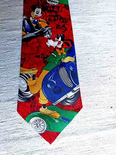 Krawatte micky mouse rot - krawatte,