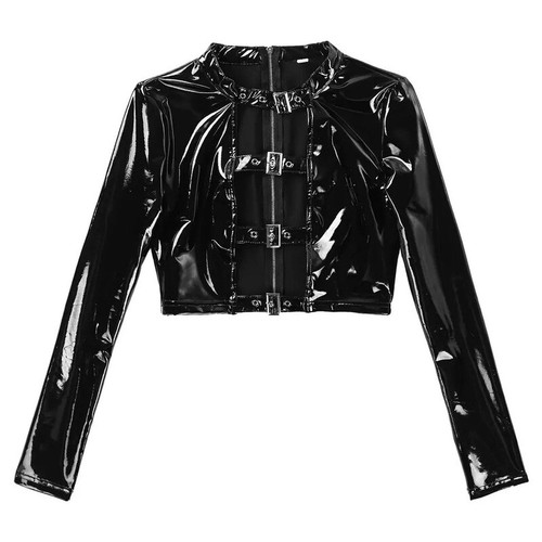Punk damen kunstlackleder - damen,