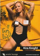 Signierte Autogrammkarte Kira Knight 10 x 15 cm