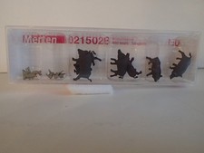 Preiser Merten Wildschweine Frischlingen 6+6 Tier Zoo Wald 0215028 1:87 OVP 6Fig