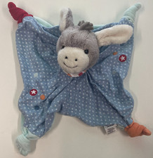 STERNTALER Esel EMMI Schnuffeltuch Junge Schmusetuch Kuscheltuch  blau