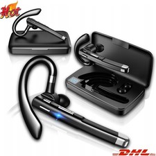 Wireless Bluetooth Kopfhörer Stereo Kabellos Headset Ohrhörer Mikrofon für Handy