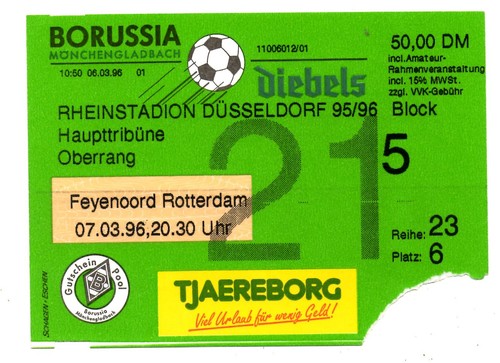 Ticket borussia - ec,