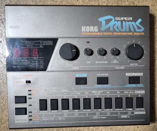 Korg super drums ddm - drums, ddm-110