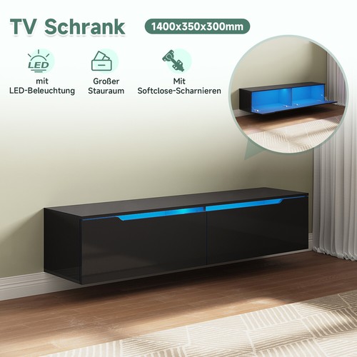 Led schrank lowboard - tv,