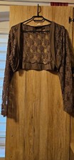Spitzenbolero langarm