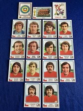 Panini München 74 WM Fußball Album Sticker Chile Team Pro Recovered